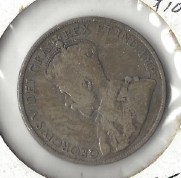 1917 Canadian Silver Half Dollar