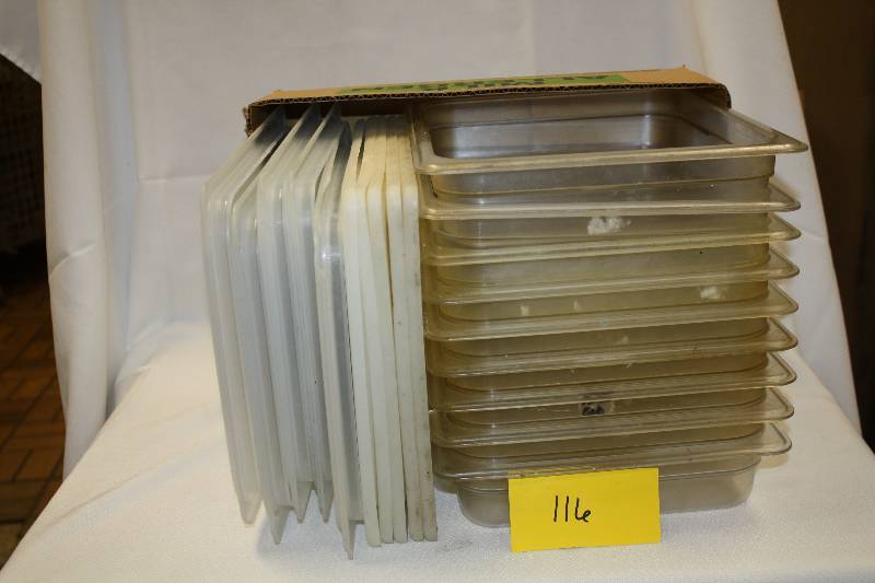lot 116 image: Cambro 12 Size x 2.5