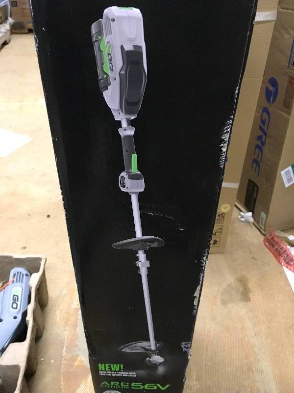 EGO Power56V  15 Cordless String Trimmer Battery and Charger Inculded open box in like new condition