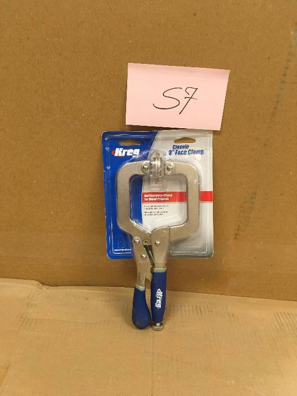Kreg 3 Face Clamp not used