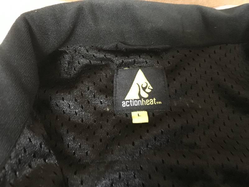 ActionHeat Womens Large Black Softshell 5-volt Heated Jacket  open box not used