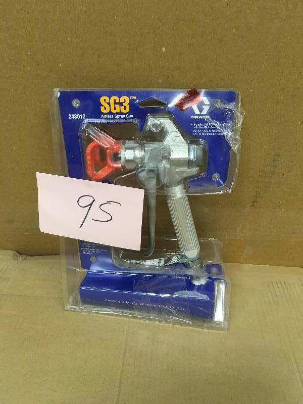 Graco SG3 Airless Spray Gunused in working condition