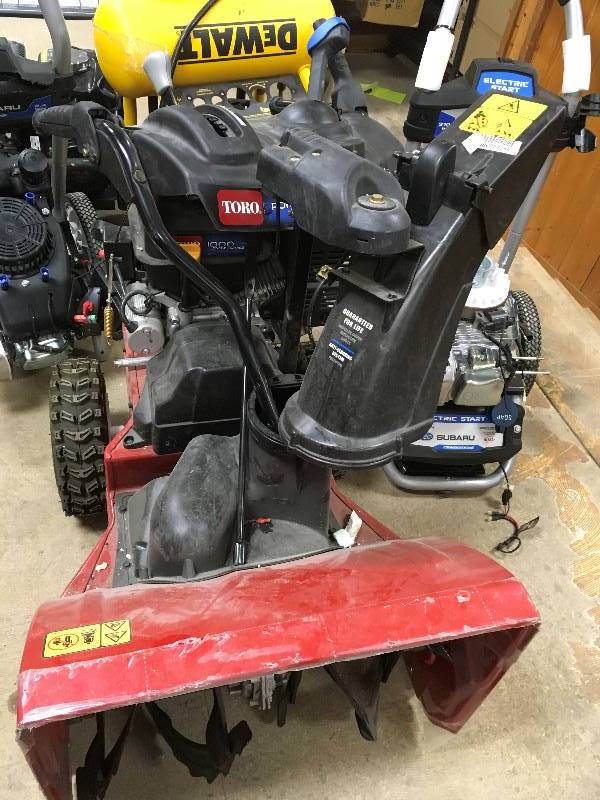 Salvage Toro Snowblower, Powerstroke Pressure Washers Landa Pressure Washer , Dewalt Air Compressor