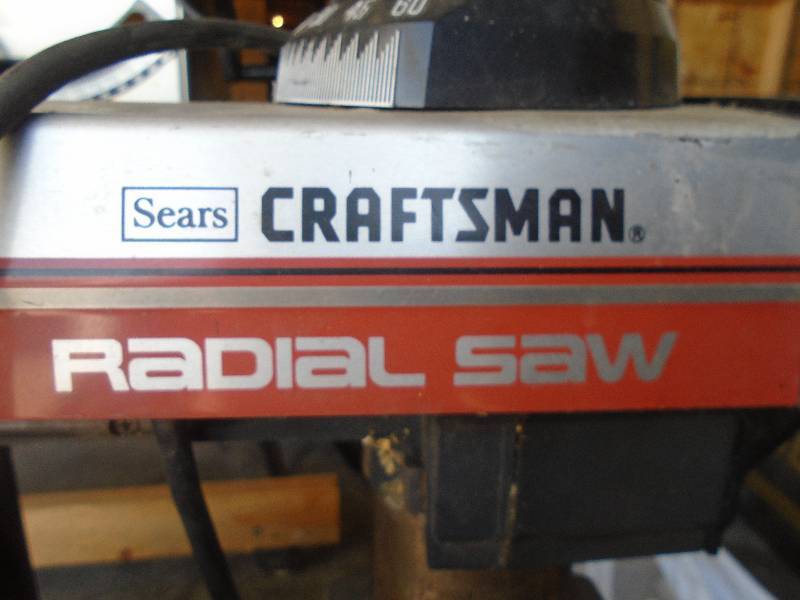 Radial Arm Saw