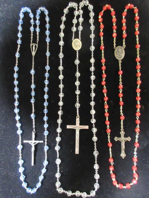 lot 349 image: 3 ROSARIES