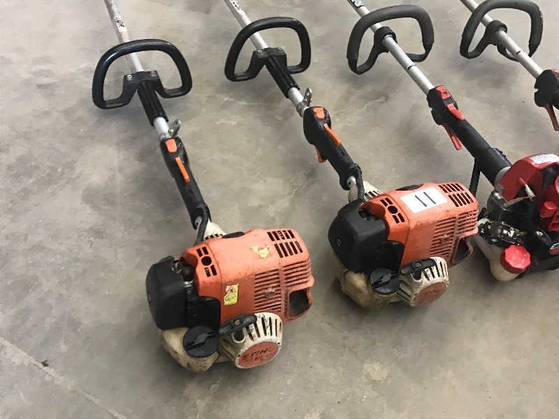 (4) Grass Trimmers