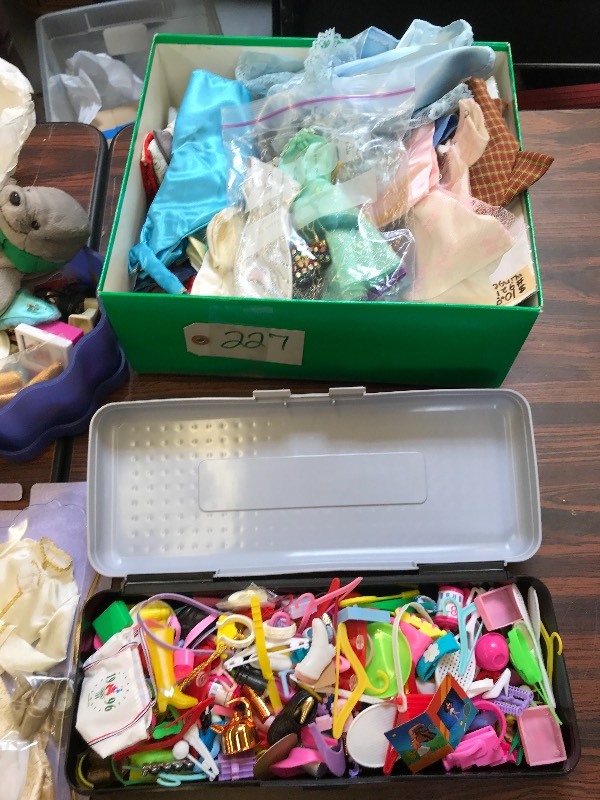LOT OF DOLLS, CLOTHING, AND ACCESSORIES