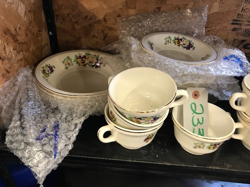 PORCELAIN TEA SET