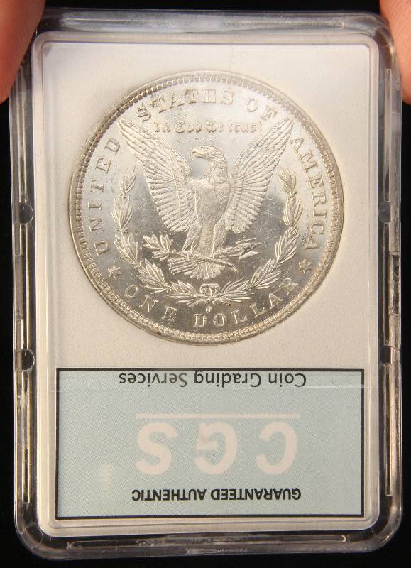 1881-O MORGAN SILVER DOLLAR MS65 CGS