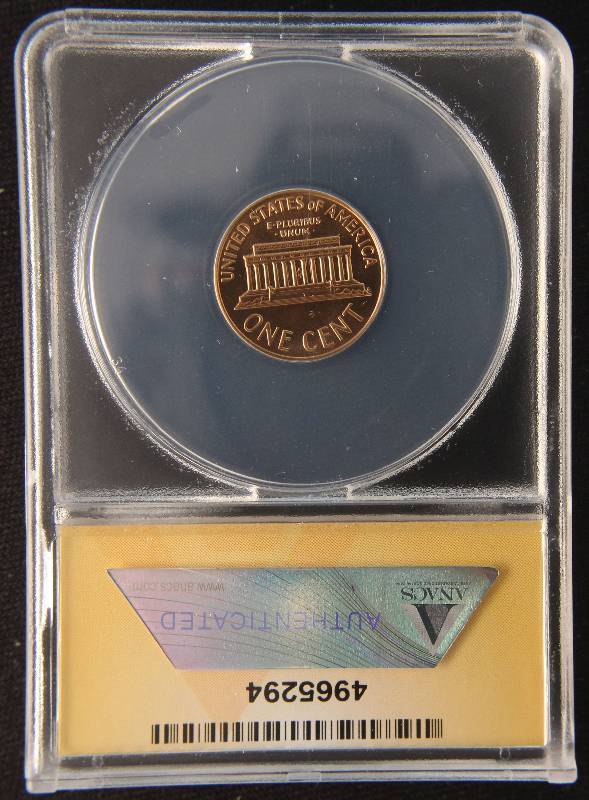 1964 LINCOLN MEMORIAL CENT PF67 RED ANACS