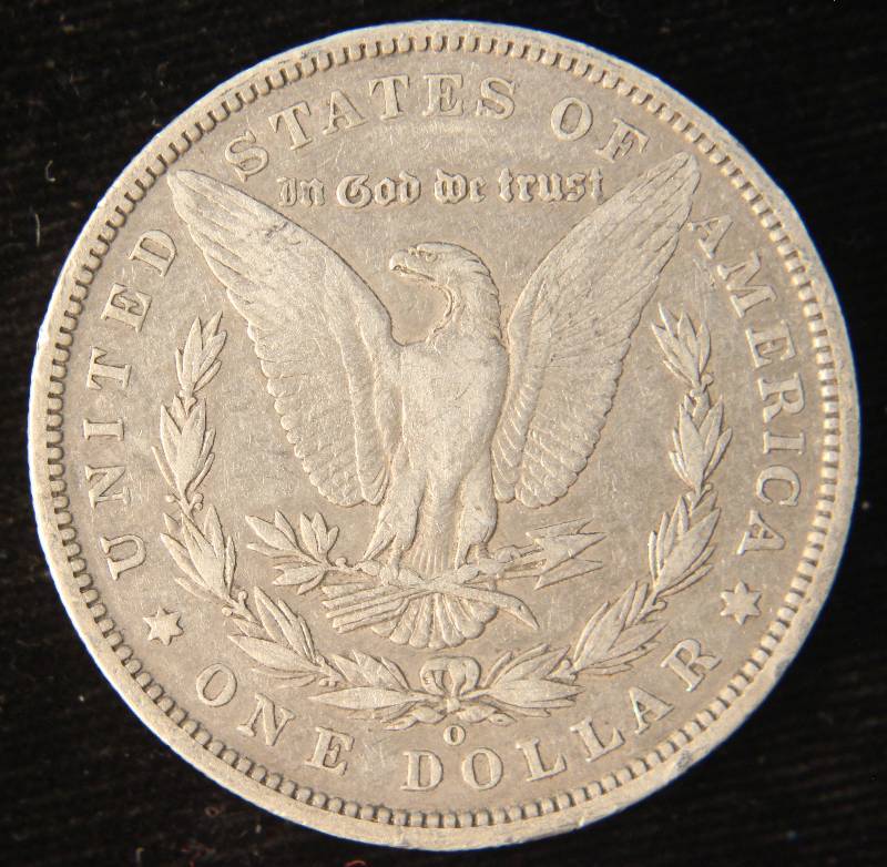 1887-O MORGAN SILVER DOLLAR VF
