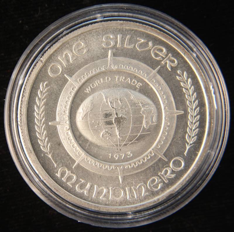 1 TROY OZ. .999 FINE SILVER DEPT OF THE ARMY IN AIRTITE HOLDER