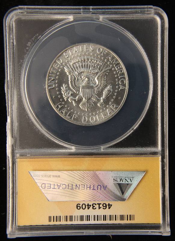 1968-D 40% SILVER KENNEDY HALF DOLLAR MS65 ANACS