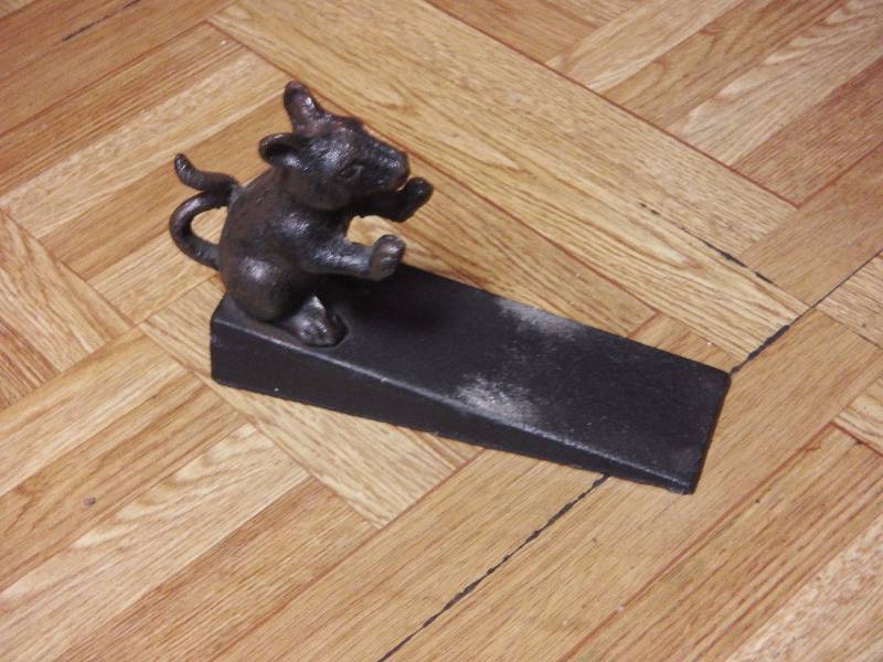 Miscellaneous - Mouse Door Stop, Paper Wall Projector, Raffle Tickets, Clock Radio, Linksys Wifi 2.4GHz Card and More