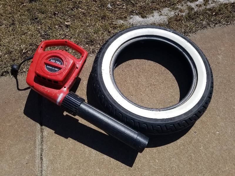 LEAF BLOWER, TIRE