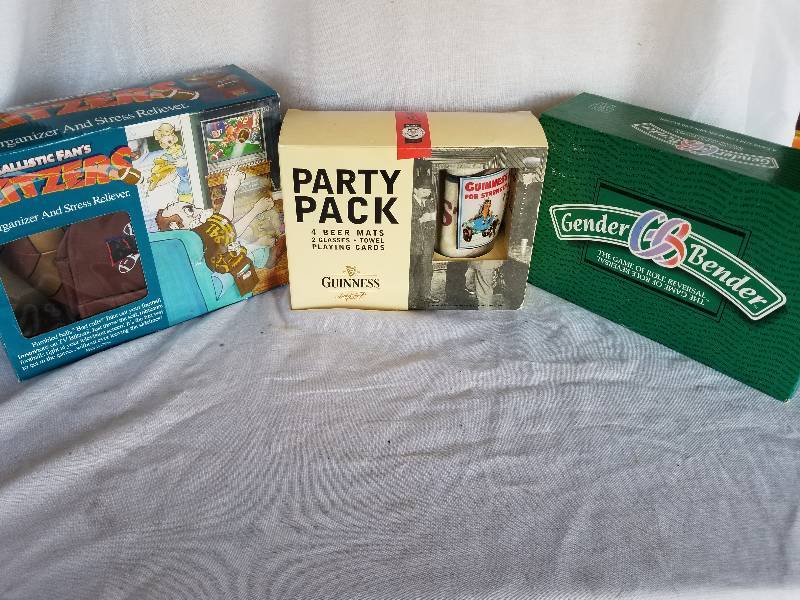 GUINESS PARTY PACK, ETC.