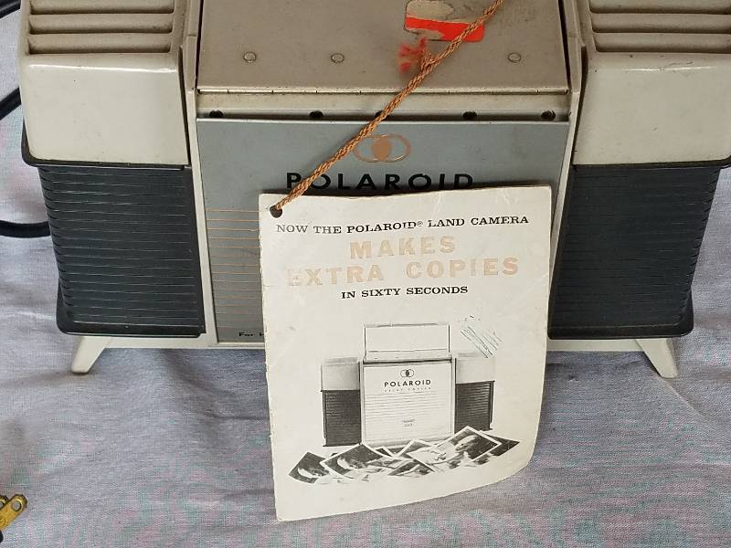 VINTAGE POLAROID PRINT COPIER