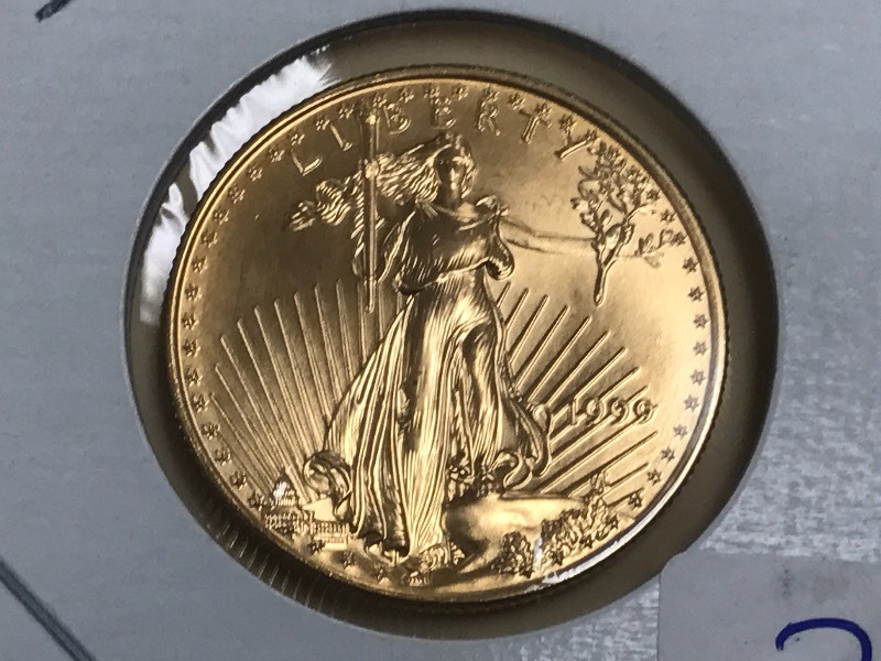 1999 Standing Liberty $25 Gold Coin... | Lifetime Coin Collection Part