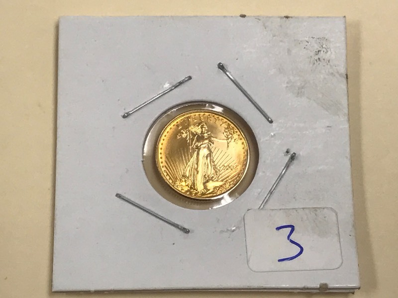 2002 Standing Liberty $5 Gold Coin,...