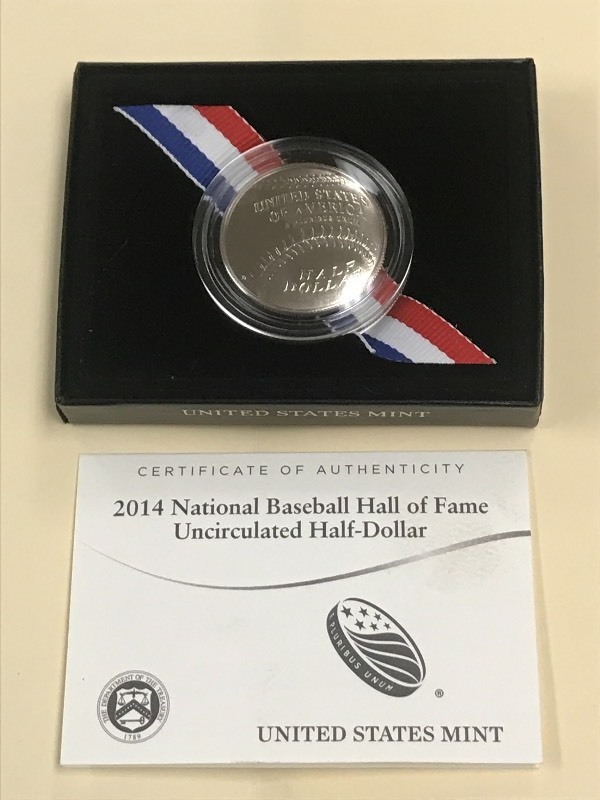 2014 U.S. Mint Baseball Hall Of Fam...