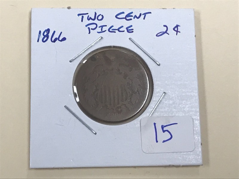 1866 Two-Cent Piece ...