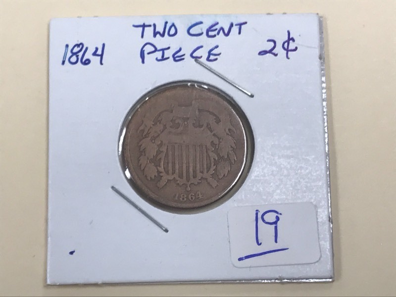 1864 Two-Cent Piece ...