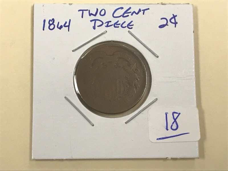 1864 Two-Cent Piece ...