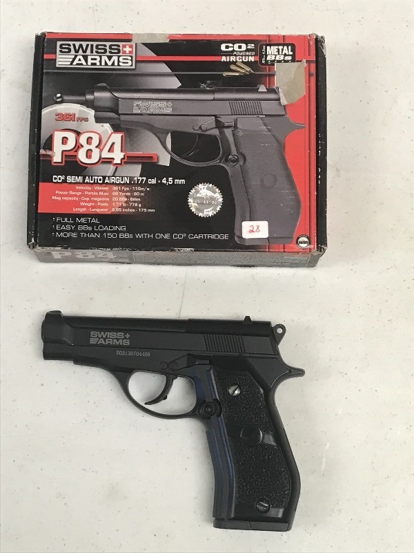 lot 28 image: Swiss Arms P84 Pistol
