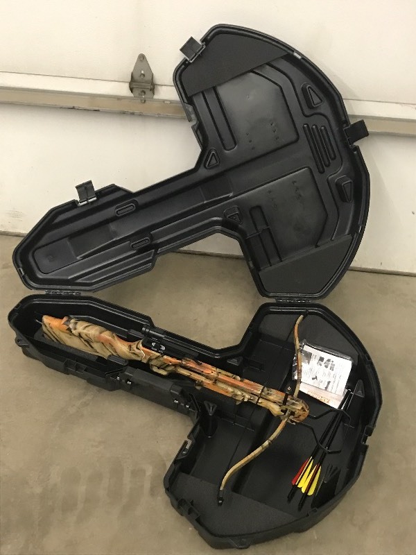 lot 36 image: Camo Crossbow With Adjustable Sight...