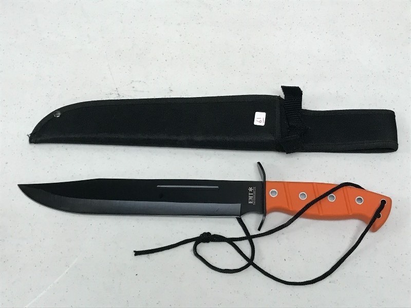 lot 61 image: EMT Stainless Steel Knife With Shea...