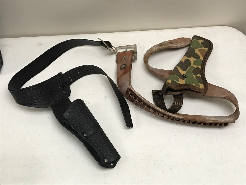 lot 72 image: (2) Pistol Hip Holsters ...