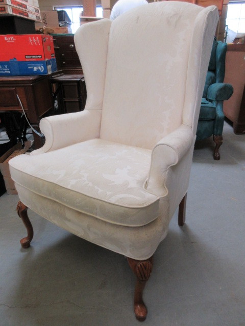 lot 429 image: ALEXVALE WING BACK CHAIR