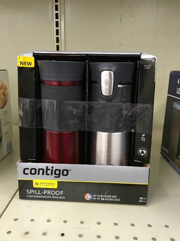 CONTIGO GRIP 2PK THERMAL, RETAIL $18.99