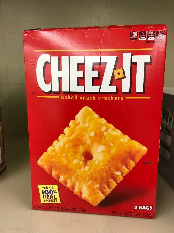 SUNSHINE CHEEZ-ITS 48Z, RETAIL $7.89