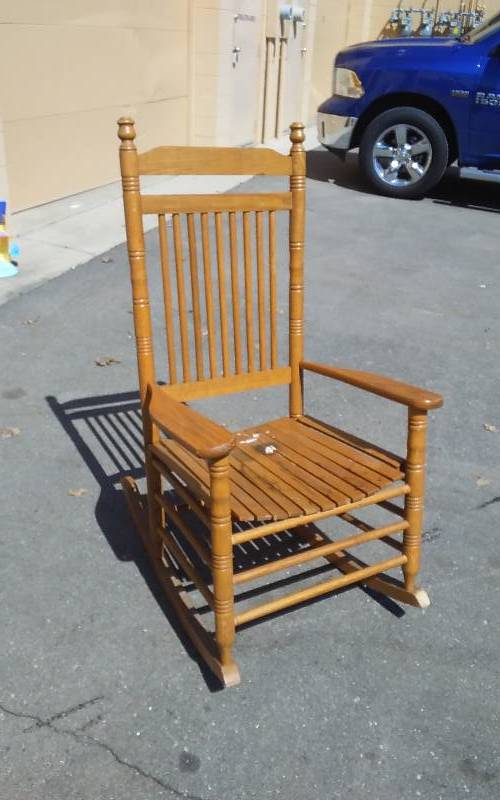 Big Oak Rocking Chair