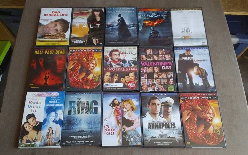 15-DVDs (PG-13)