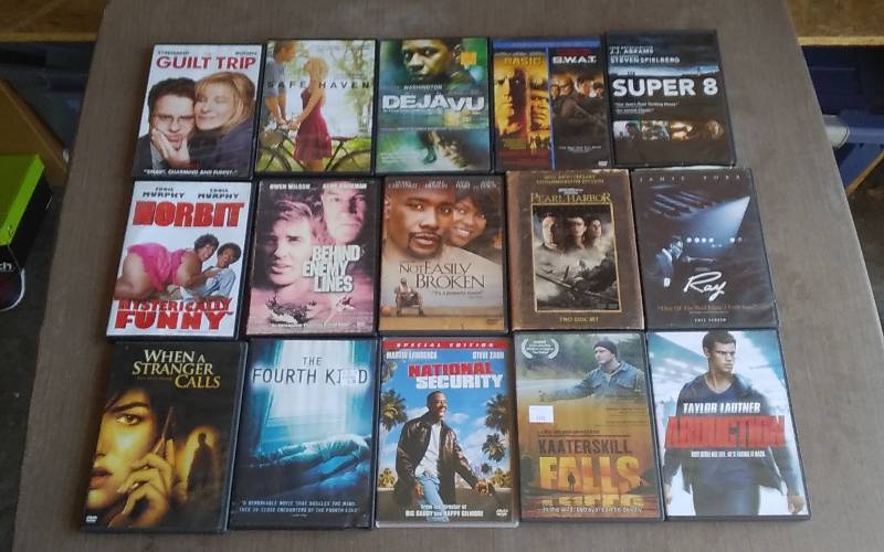15-DVDs (PG-13)