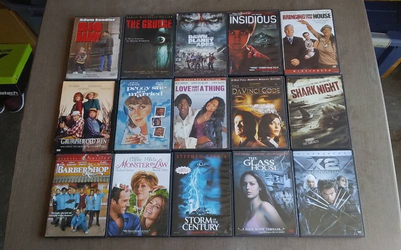 15-DVDs (PG-13)