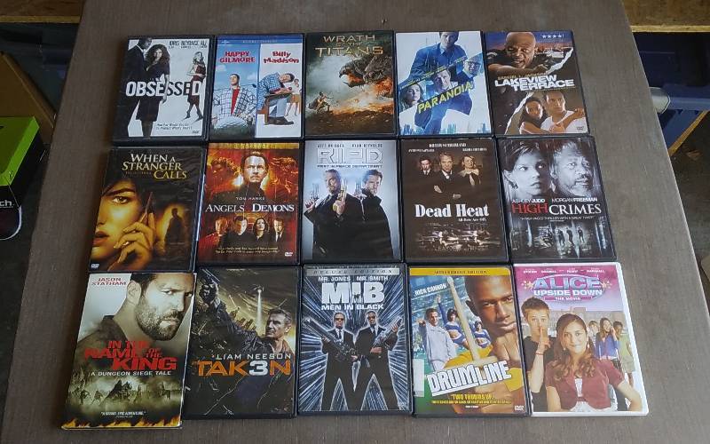 15-DVDs (PG-13)