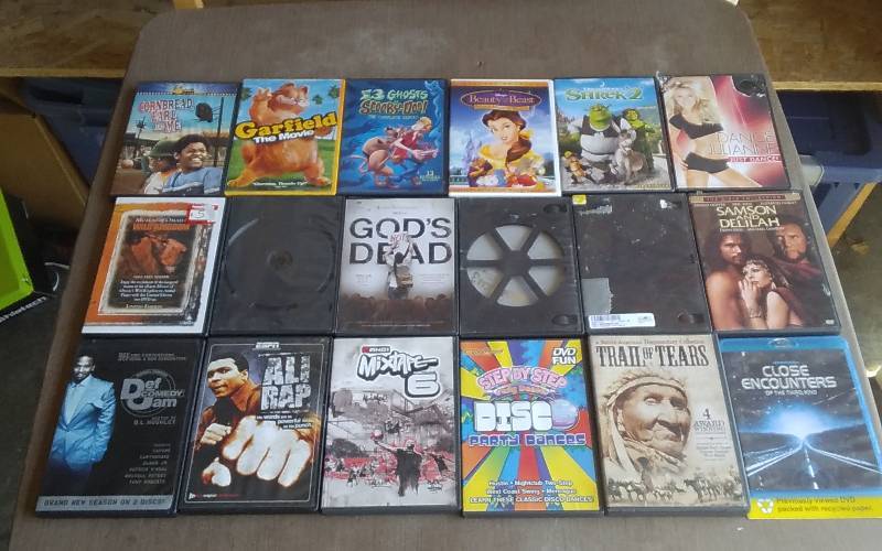 Lot of 18-Assorted DVDs