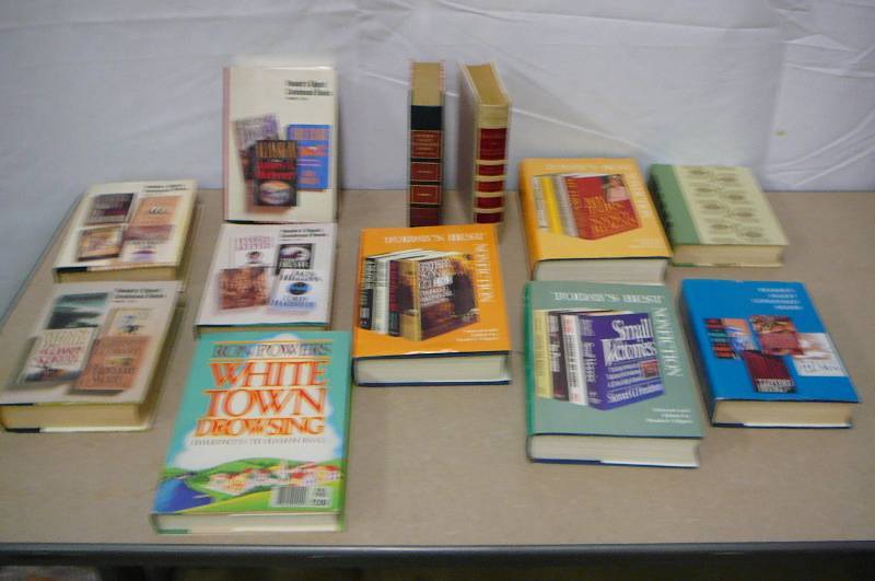 lot 23 image: Lot of misc. books, Todays best non fiction, Readers Digest condensed books