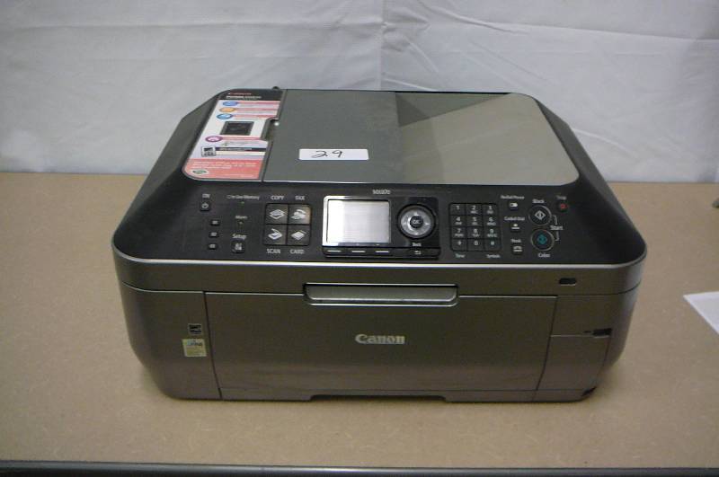 lot 29 image: Canon Pixma MX870 All in one printer 2.5 LCD