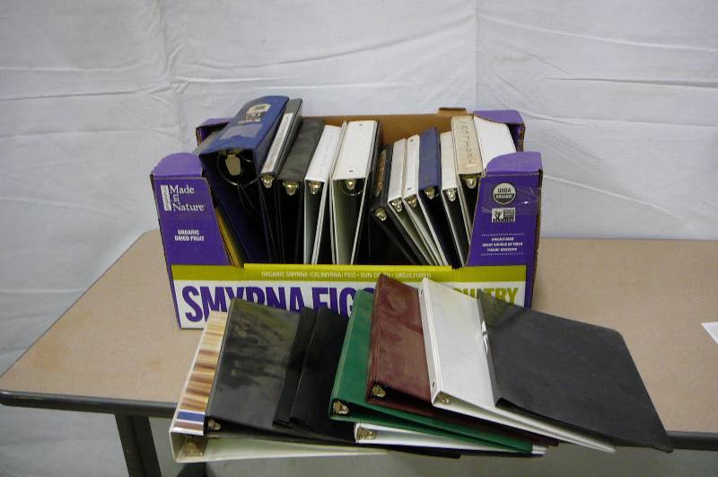 lot 30 image: Lot of Binders
