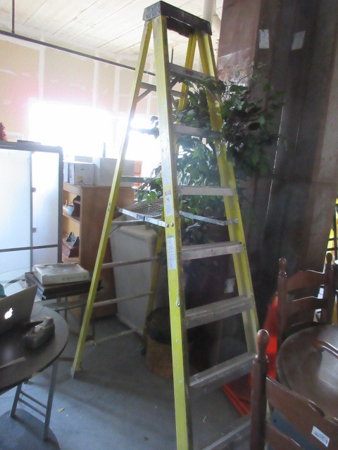 FIBERGLASS LADDER