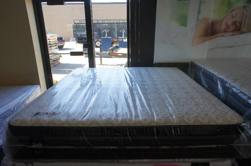 lot 12 image: NEW - KING SIZE - SEALY POSTUREPEDIC - DAYLIN CUSHION FIRM PILLOWTOP - KING SIZE MATTRESS MSRP $2499.99
