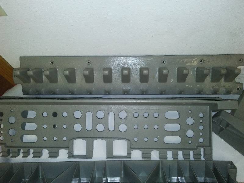 lot 242 image: 6 pc. Suncast Tool and Shop holders
