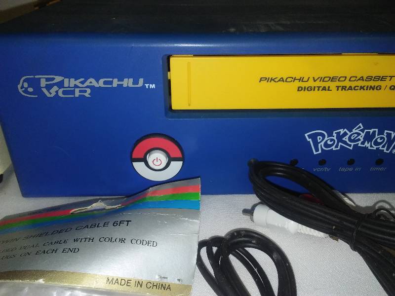 lot 249 image: Vintage Pokie Mon Pikachuu VCR