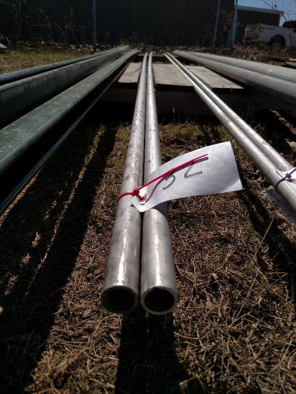 lot 32 image: (2) 34 SCH 40 304 SS Pipe, 20 Bo...