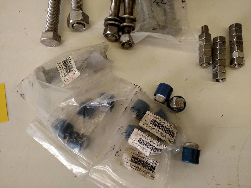 lot 66 image: Asstd SS & Plated Hardware...