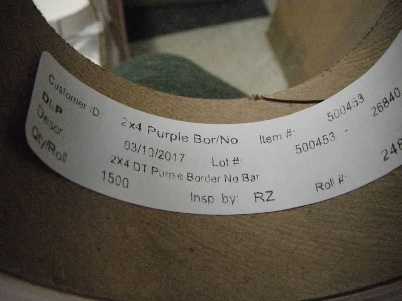 2in x 4in Labels
